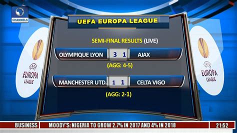europa league results tonight football